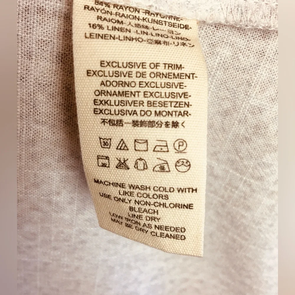 Free People Infinite Desert Statement Maxi 
Maxi Top In Desert Ivory Print Sz 4 - Picture 12 of 15